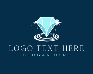 Crystal - Luxury Crystal Diamond logo design