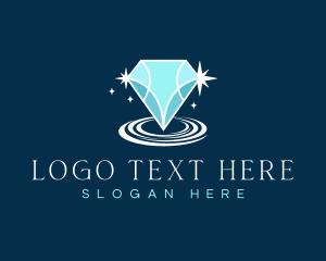 Premium - Luxury Crystal Diamond logo design