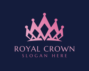 Coronation - Pageant Royal Crown logo design