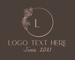 Decoration - Floral Ring Decoration logo design