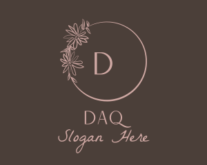 Floral Ring Decoration  Logo