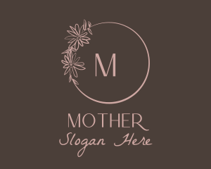 Floral Ring Decoration  Logo