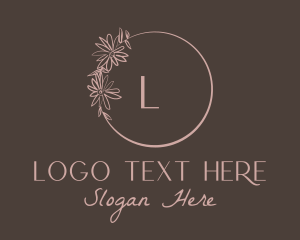 Floral Ring Decoration  Logo