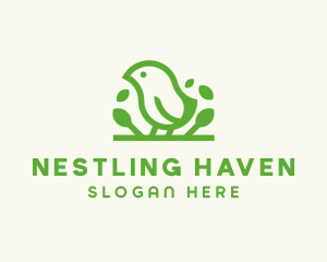 Hatchery - Natural Bird Aviary logo design