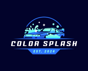 Car Wash Detailing logo design