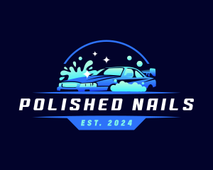 Car Wash Detailing logo design