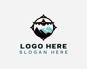 Flight Plane Travel Logo