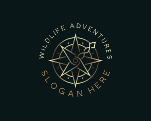 Luxury Compass Traveler Destination logo design