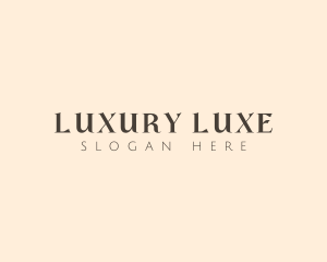 Elegant Luxury Beauty logo design