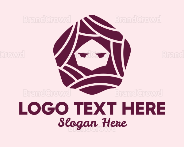 Hexagon Hair Salon Logo
