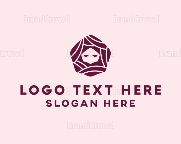 Hexagon Hair Salon Logo