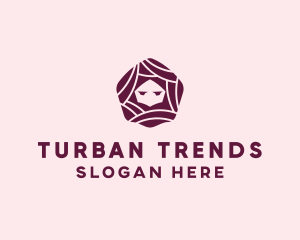 Turban - Hexagon Hair Salon logo design