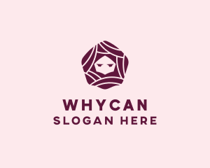Hairstyle - Hexagon Hair Salon logo design