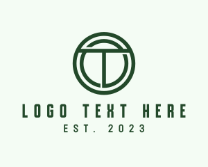 Typography - Real Estate Contractor Letter T logo design