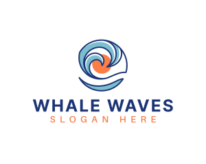 Wave Resort Beach logo design