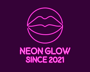 Neon - Neon Sexy Lips logo design