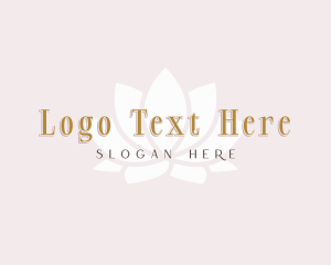 Lotus Flower Beauty Salon logo design