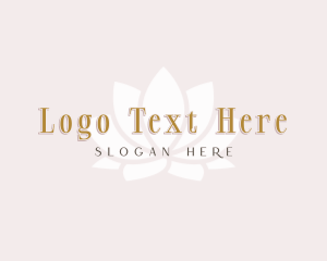 Pilates - Lotus Flower Beauty Salon logo design