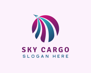 Gradient Cargo Logistics logo design