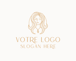 Personal - Woman Jewelry Beauty logo design
