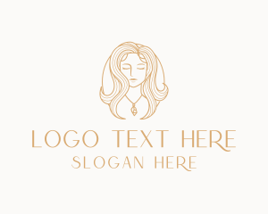 Beauty - Woman Jewelry Beauty logo design