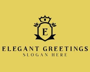 Royal Elegant Shield logo design