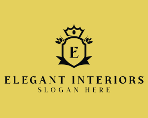 Royal Elegant Shield logo design