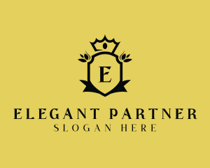 Royal Elegant Shield logo design