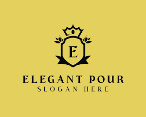 Royal Elegant Shield logo design