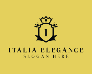 Royal Elegant Shield logo design