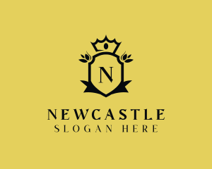 University - Royal Elegant Shield logo design
