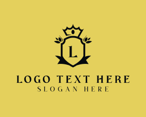 Events - Royal Elegant Shield logo design