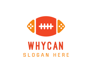 Football Gaming Contoller Logo