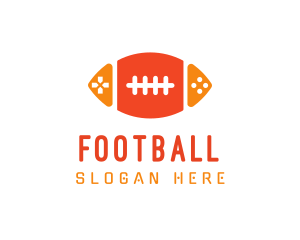 Football Gaming Contoller logo design