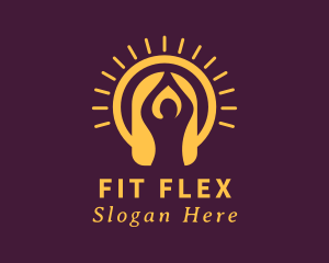 Exercise - Fitness Yoga Exercise logo design