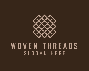 Woven Textile Pattern logo design