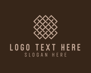 Woven Textile Pattern Logo