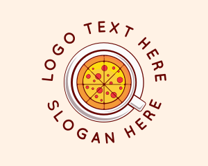 Dish - Pizza Restaurant Dish logo design