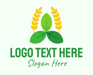 Natural Organic Farm Logo