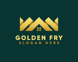 Golden Residential Realty logo design