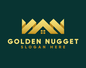 Golden Residential Realty logo design