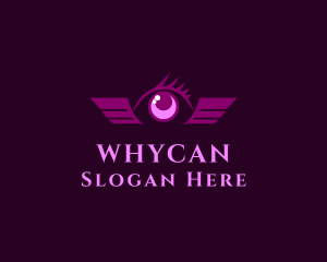 Violet Eye Wing Logo