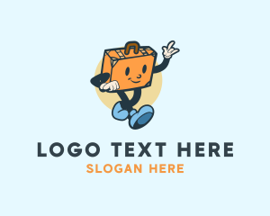 Luggage - Travel Luggage Tourism logo design