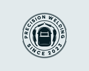 Welding - Welding Torch Helmet logo design