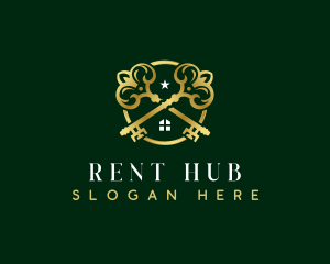 Realty Key Apartment logo design