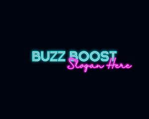 Neon Decoration Wordmark logo design