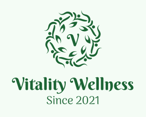 Nature Wellness Yoga logo design