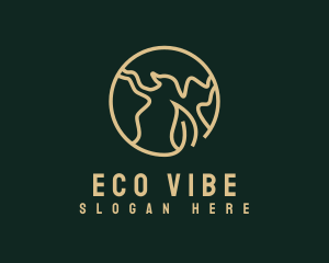 Sustainability - Sustainable Leaf Earth logo design