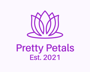 Beauty Spa Lotus logo design