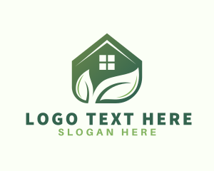 Nature - Natural House Leaves logo design